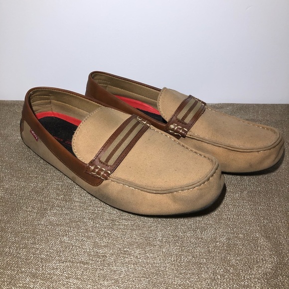 Mens Levi slip on casual shoes size M 13 - Picture 2 of 5